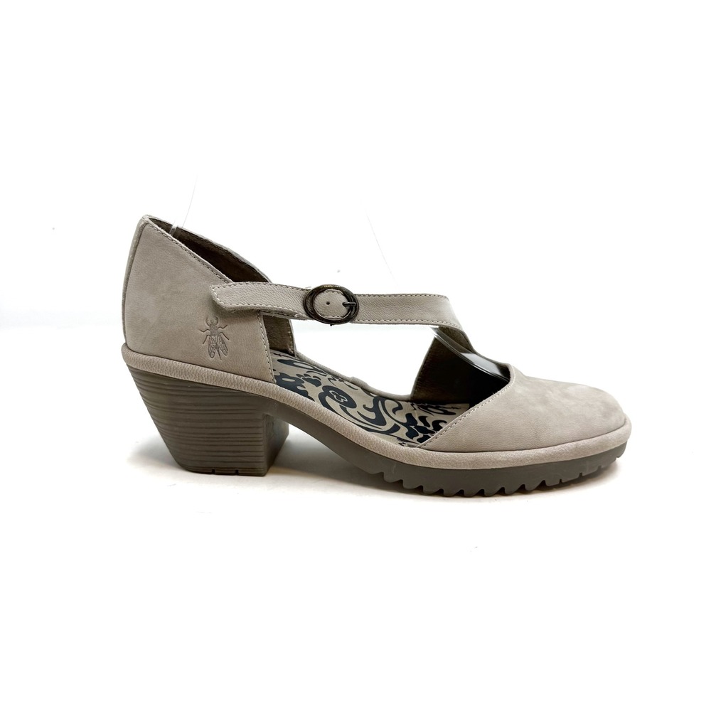 Fly London | Wako Cloud Mary Jane Heels Size 39